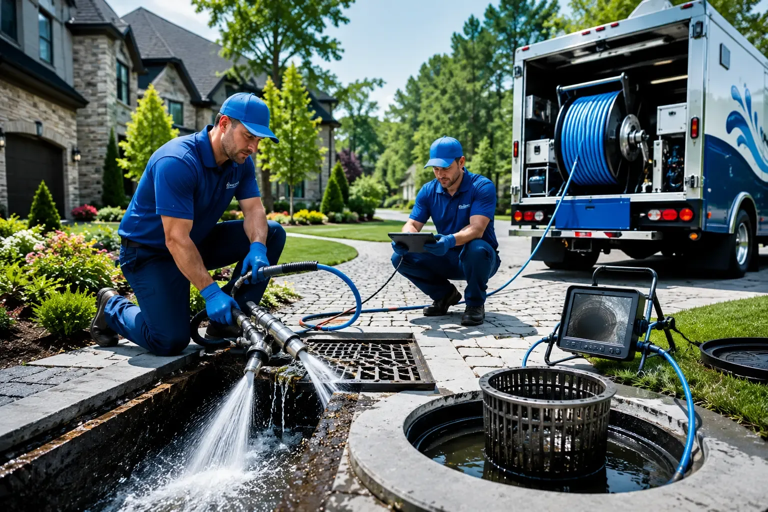 Local outdoor drain cleaning professionals in Midland, NC